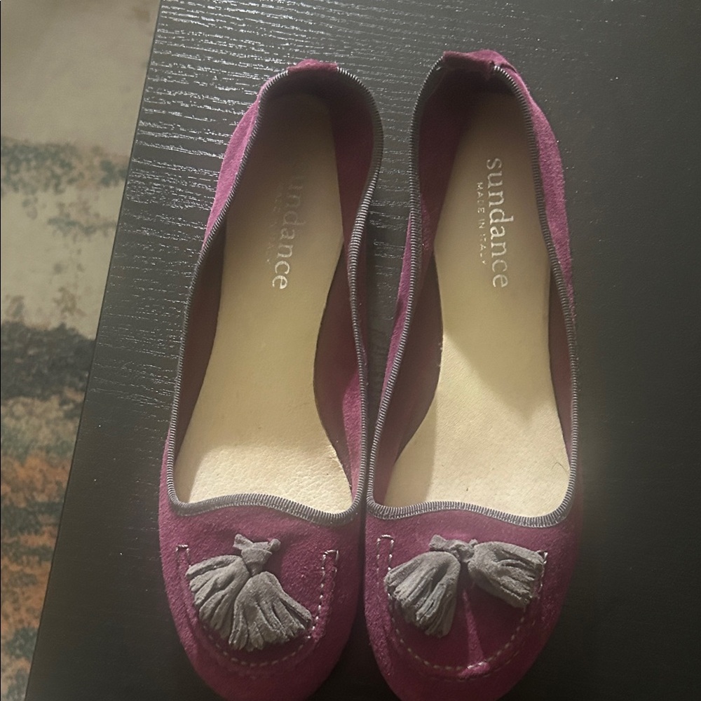 Sundance Suede Loafers with Tassels - Picture 3 of 11